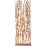 Paravent en osier avec socle et tiges twist mod�le 1