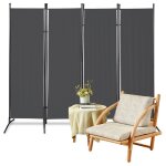 Swanew - paravent paroi de séparation espagnol beige anthracite pliable paroi de séparation balcon moderne ... Swanew - paravent paroi de séparation espagnol beige anthracite pliable paroi de séparation balcon moderne ...