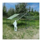 Animal valley - parc  poules - enclos 16m 38mm 4x4x2, 8m - acier galvanis