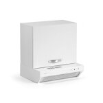 Pardessus 60 cm en bois de frne blanc avec purificateur et une porte - foligno