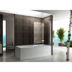 Cadentro - pare - baignoire 140x140 cm verre transparent Cadentro - pare - baignoire 140x140 cm verre transparent