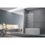 Swiss aqua technologies ? pare - baignoire fixe en verre 150x80cm sikovzpev150 ? type fixe ? �paisseur ...