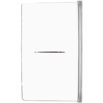 Ondee zen - pare - baignoire icy - paroi 85x140x0, 5cm - verre tremp - finition chrom