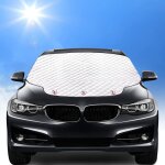 Pare - brise avant voiture, magn�tiques b�che pare brise, pare - soleil anti givre neige anti glace uv ...