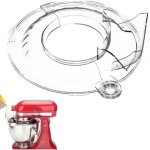 [jamais utilis�] pare - �claboussures de rechange pour robot p�tissier kitchenaid de 4, 5 � 5 pintes, ...