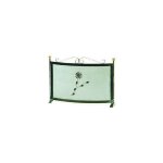 Pare - �tincelles courb� en fer forg� art. 685 / a cm. 62x45h