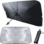 Pare - soleil pour auto, pare - brise, intrieur, parasol de voiture pliable, bloque 99, 9 % des rayons ...