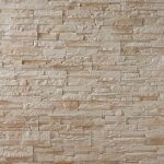 Parement imitation pierre beige b�ton 0, 52 m2
