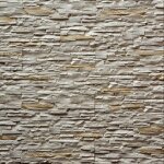 Parement imitation pierre beige pl�tre 0. 53 m�