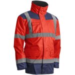 Parka 4 en 1 coverguard kanata rouge / bleu marine xl