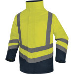 Parka 5 en 1 jaune fluo delta plus haute visibilit� polyester oxford enduit pu - opti3jm 60 / 62 (3xl) ...