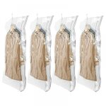 Parkside - sacs de rangement sous vide pour vêtements suspendus, 4 paquets (105 × 70 cm), sac sous vide ... Parkside - sacs de rangement sous vide pour vêtements suspendus, 4 paquets (105 × 70 cm), sac sous vide ...