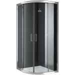 Idralite - parois cabine de douche demi - circulaire coulissante verre transparent h 198 mod. alabama ... Idralite - parois cabine de douche demi - circulaire coulissante verre transparent h 198 mod. alabama ...