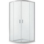 Idralite - parois cabine de douche demi - circulaire verre opaque h 198 mod. ready 80x80 cm Idralite - parois cabine de douche demi - circulaire verre opaque h 198 mod. ready 80x80 cm