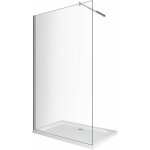 Giorgy - paroi de douche de 8 mm type walk - in h. 200 ? rglage 98 - 100 cm