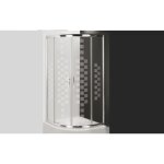 Azura home design - paroi de douche d'angle pixorn 90x90x200 cm