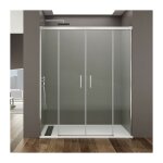 Gme - paroi de douche basic spazio 2 fixes + 2 coulissants, décoré: transparent mesure: 132 - 142 cm Gme - paroi de douche basic spazio 2 fixes + 2 coulissants, décoré: transparent mesure: 132 - 142 cm
