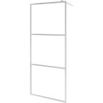 Paroi de douche � l'italienne � verre esg transparent 140x195cm vidaxl