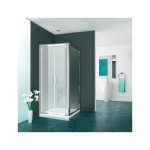 Rothalux - paroi fixe 879 - 905mm equi pour montage avec porte de douche