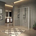 Novellini - paroi de douche lunes 2. 0 2p 114 x 195