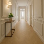 Parquet massif ch�ne - baton rompu - huil� naturel - largeur 9cm - �paisseur 1, 6cm - longueur 70cm rares ...