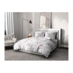 Parure de couette 240x260 cm home linge passion pompadour : housse de couette + 2 taies d'oreiller - ... Parure de couette 240x260 cm home linge passion pompadour : housse de couette + 2 taies d'oreiller - ...