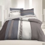 Parure de drap 2 places coton 42 fils - iris Parure de drap 2 places coton 42 fils - iris