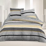 Umberto ravelli - parure de drap 2 places king coton - chevorn