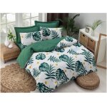 Parure de lit - 1 housse de couette 220 x 240 cm + 2 taies d'oreiller 60 x 60 cm - 65% coton, 35% polyester ...
