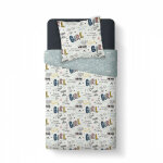 Parure de lit enfant kids first 1. 11 - 1 personne - housse de couette 140 x 200 et 1 taie doreiller ...