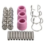 26pcs kit de coupeur de plasma sg - 55 ag - 60 wsd - 60p buse de pointe de torche de coupe