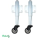 Paryou - 2pcs roulette roulant avec ressort, roulettes pour portails lourds, meuble et chariot - Ø50 ... Paryou - 2pcs roulette roulant avec ressort, roulettes pour portails lourds, meuble et chariot - Ø50 ...