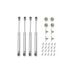 Paryou - 4pcs verin a gaz 80n hydraulique verin verin meubles armoire porte porte pour armoires bibliothques ...