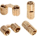 Paryou - charnires cylindriques charnire invisible laiton tonneau charniere pour diy bote  bijoux ...