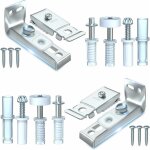 Paryou - kit de r�paration de mat�riel de porte pliante - lot de 2 pi�ces de rechange pour portes de ...