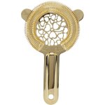 Passoire � cocktail en acier inoxydable ? strainer europ�en ? couleur or pour bar et cocktails