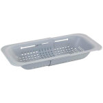 Passoire d'�vier sivo, passoire pratique pour �vier en plastique, laver les fruits et l�gumes, extensible ...