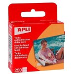 Pastille adh�sive apli agipa double face - etui de 250