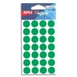 Pastilles rondes - agipa - 19mm de diam�tre - couleur vert