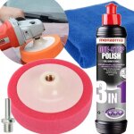 Pâte à polir menzerna one step 3 en 1 + tampon de polissage de peinture 125 mm Pâte à polir menzerna one step 3 en 1 + tampon de polissage de peinture 125 mm