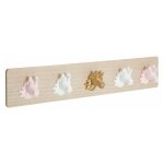 Patre murale licorne 55cm naturel
