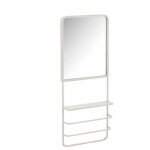 Paris prix - patre murale & miroir dco 'obrido' 120cm blanc