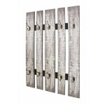 Paris prix - patre murale vintage 'eva' 100cm gris