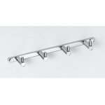 Pat�re quadruple omega laiton chrom� 27x4x2, 5 cm