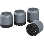 Patins anti vibration lave linge, coussinets anti - vibrations pour machine � laver avec ventouse puissante, ...