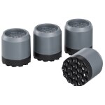 Patins anti vibration lave linge, coussinets anti - vibrations pour machine  laver avec ventouse puissante, ...