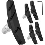 Patin de frein v�lo, 6. 9 3. 7 1. 5cm v - brake patin de frein avec cl�, haute performance durable plaquettes ...