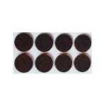 Prunier - patin glisseur  coller de meuble - d26 mm - sachet de 24