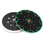 Patin de pon�age 150 mm, filetage de raccordement m8 - 49 trous avec vis avec fonction d�poussi�rage, ...