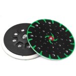 Patin de ponage 150 mm, filetage de raccordement m8 - 49 trous avec vis avec fonction dpoussirage, ...